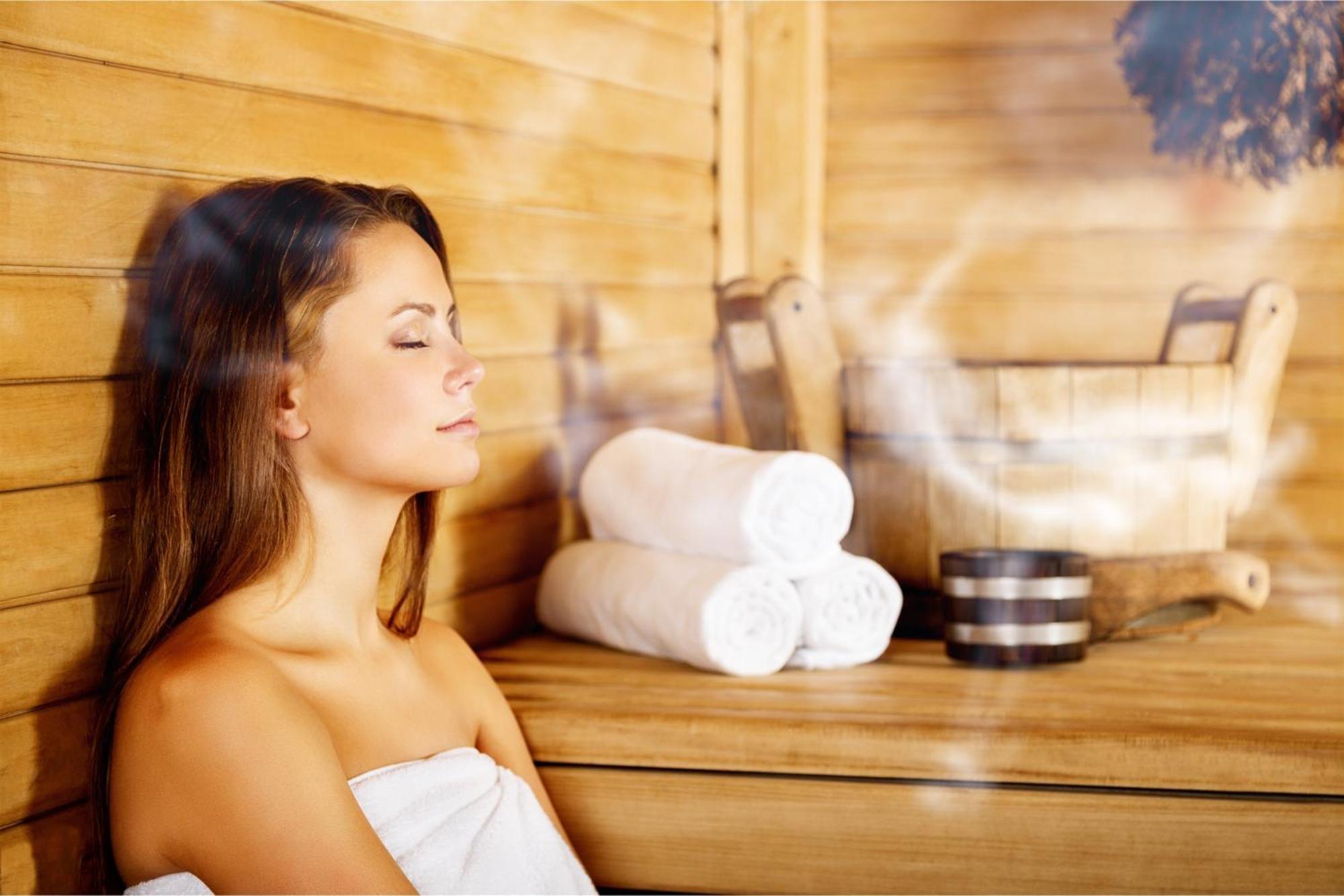 โรงแรมกดัญสก์ บูทิก ภายนอก รูปภาพ Sauna bathing